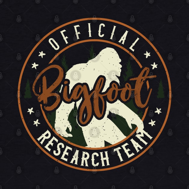 Bigfoot research team by Tesszero